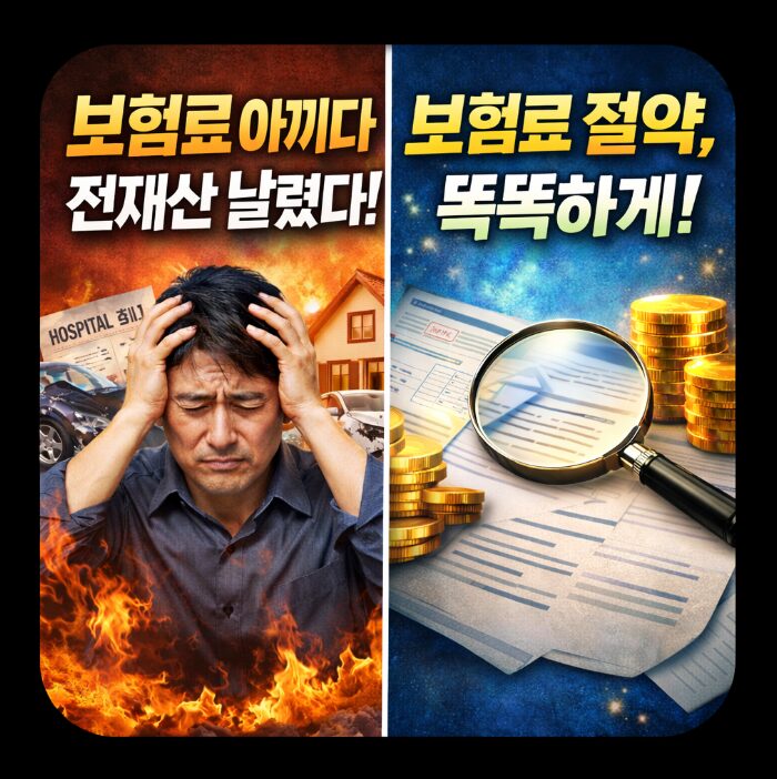 보험료 아끼려다 전재산 날리는 사람들의 공통점 보험료 절약 방법