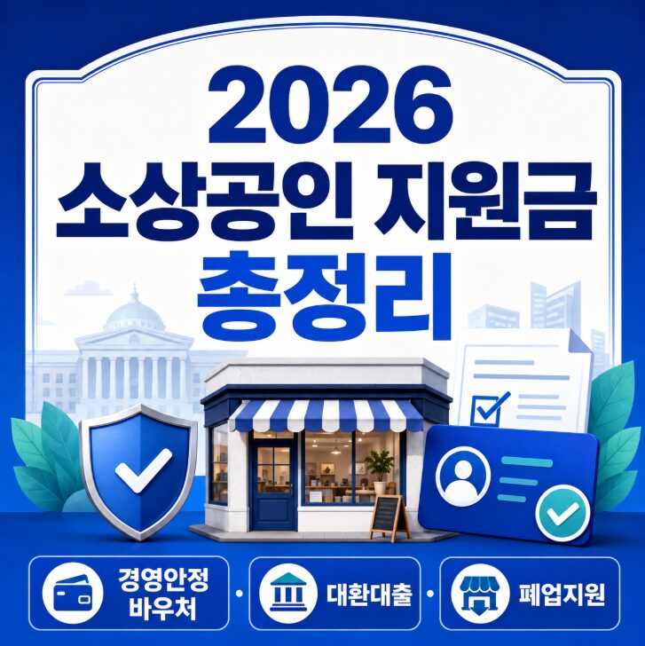 소상공인 지원금 총정리