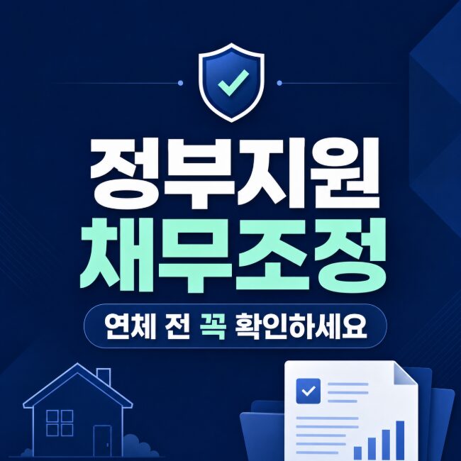 정부지원 채무조정 안내