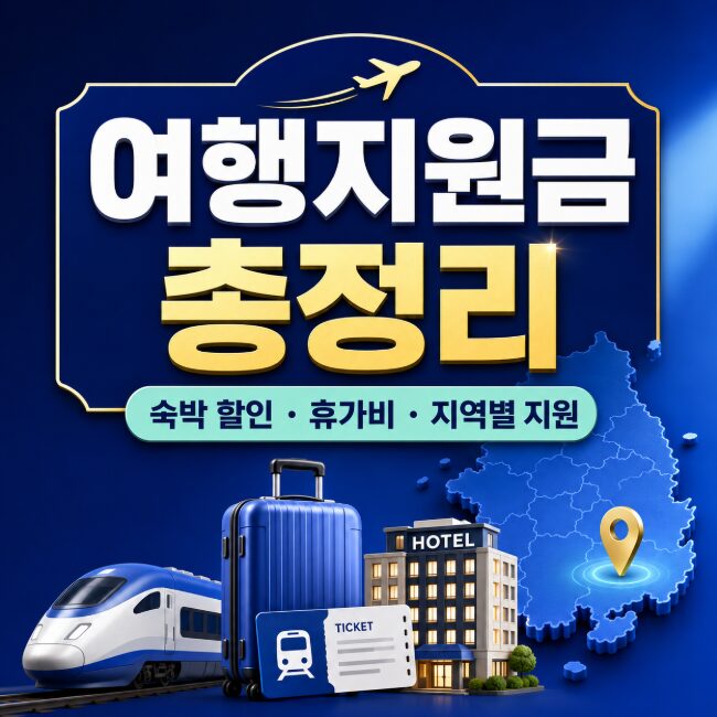 여행지원금 총정리
