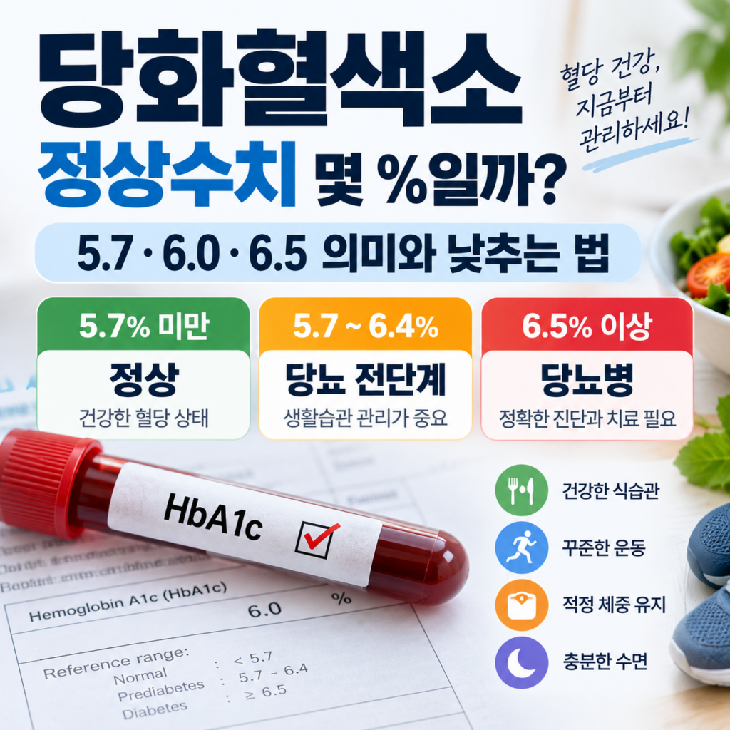 당화혈색소 정상수치