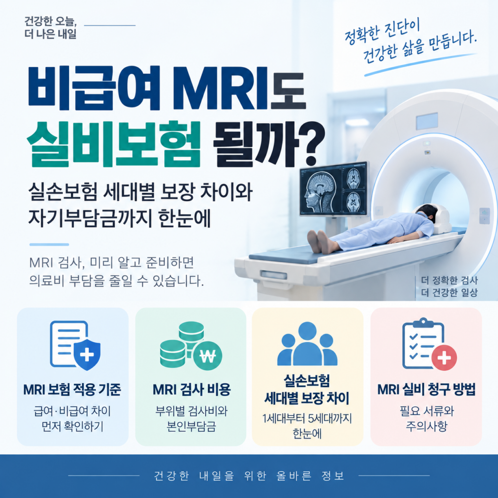 비급여 MRI 실비보험