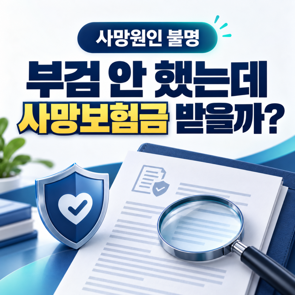 사망보험금 청구 방법