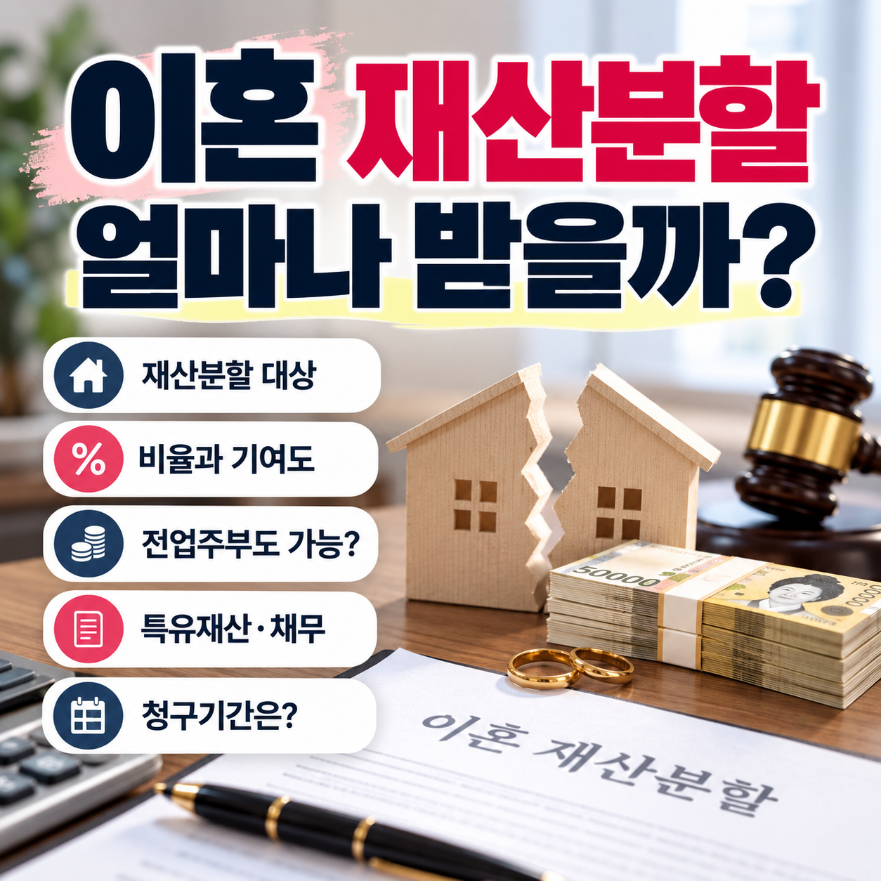 이혼 재산분할