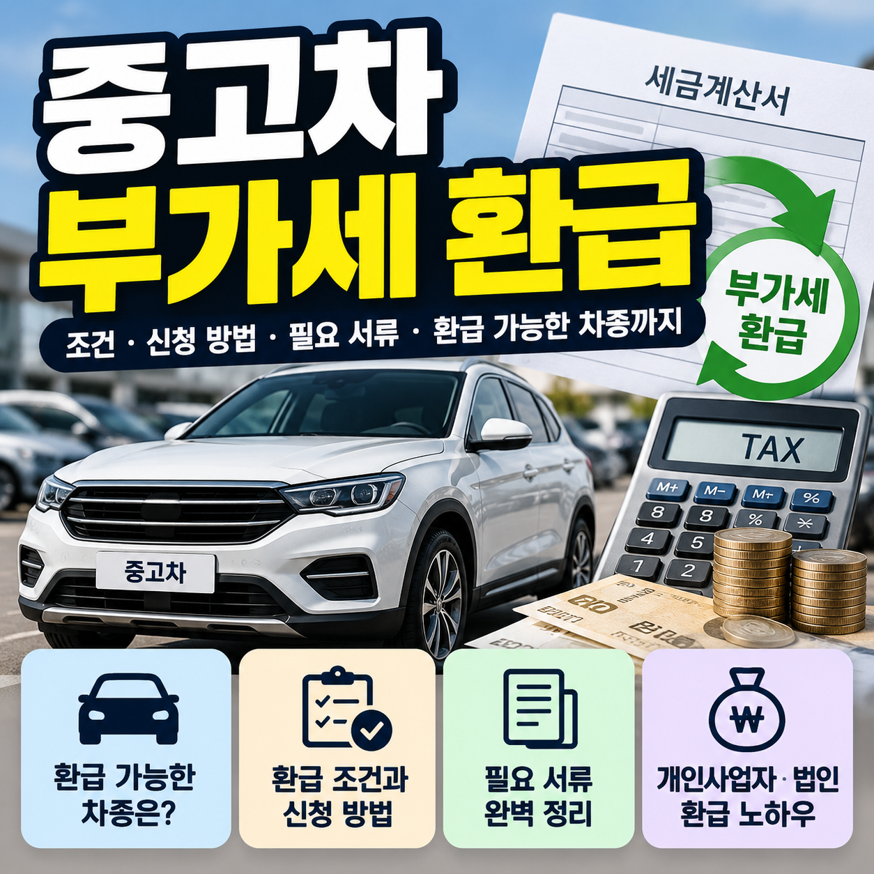 중고차 부가세 환급