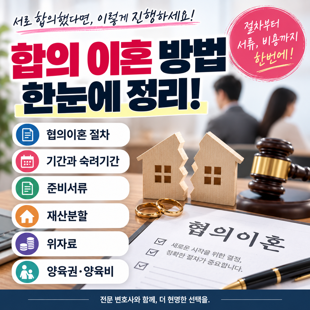 합의 이혼 방법